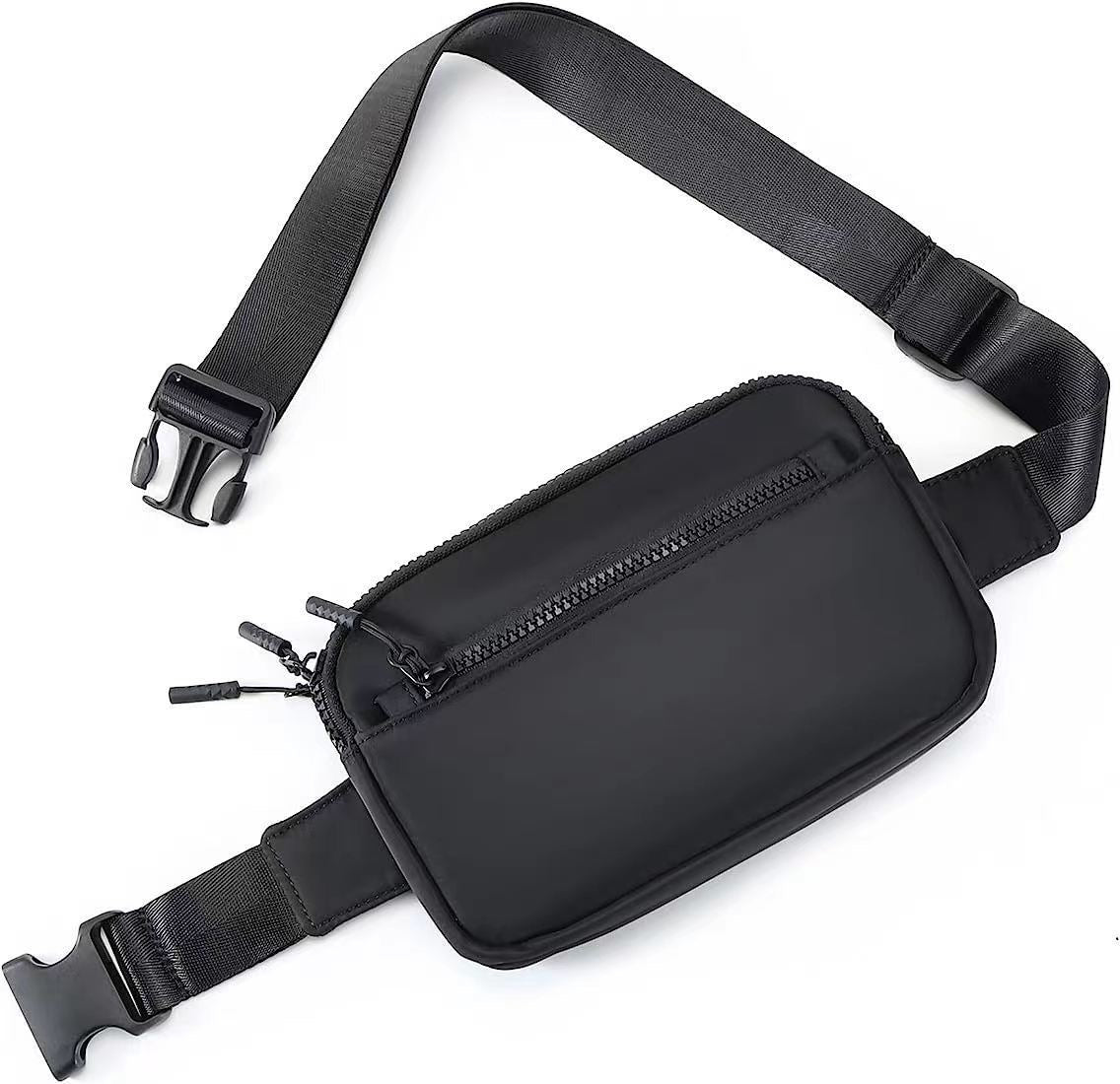 Fanny Packs for Women Men, Belt Bag with 4 Zipper Pockets, Fashion Waist Packs, Lightweight Crossbody Bags with Adjustable Strap for Workout/Running/Hiking - Moss Artistry