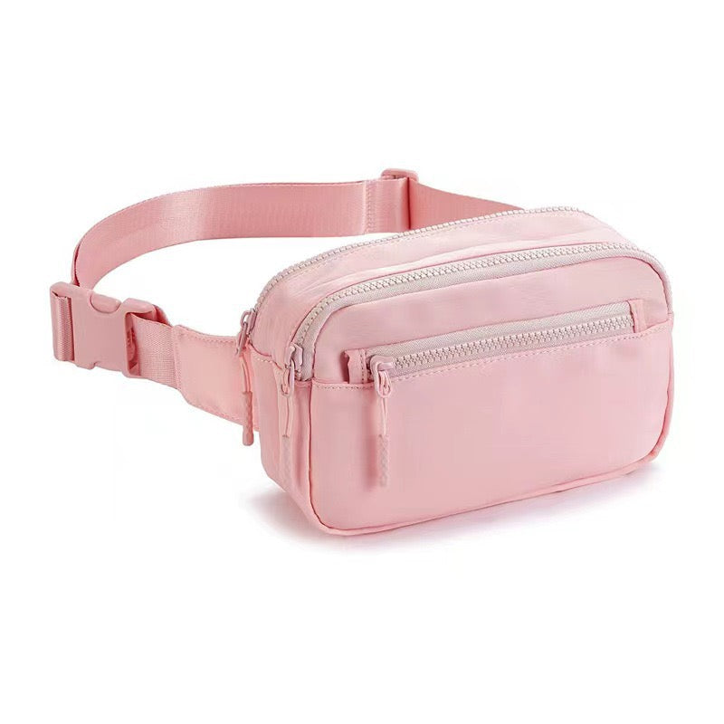Fanny Packs for Women Men, Belt Bag with 4 Zipper Pockets, Fashion Waist Packs, Lightweight Crossbody Bags with Adjustable Strap for Workout/Running/Hiking - Moss Artistry