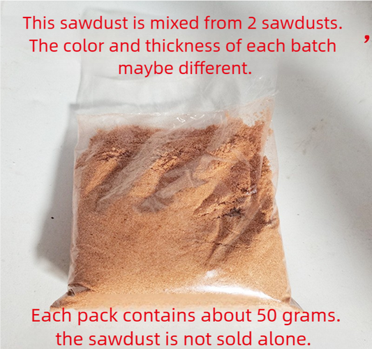 Sawdust (50g) and 5pcs Aquarium Moss Glue – Transparent Plant Adhesive