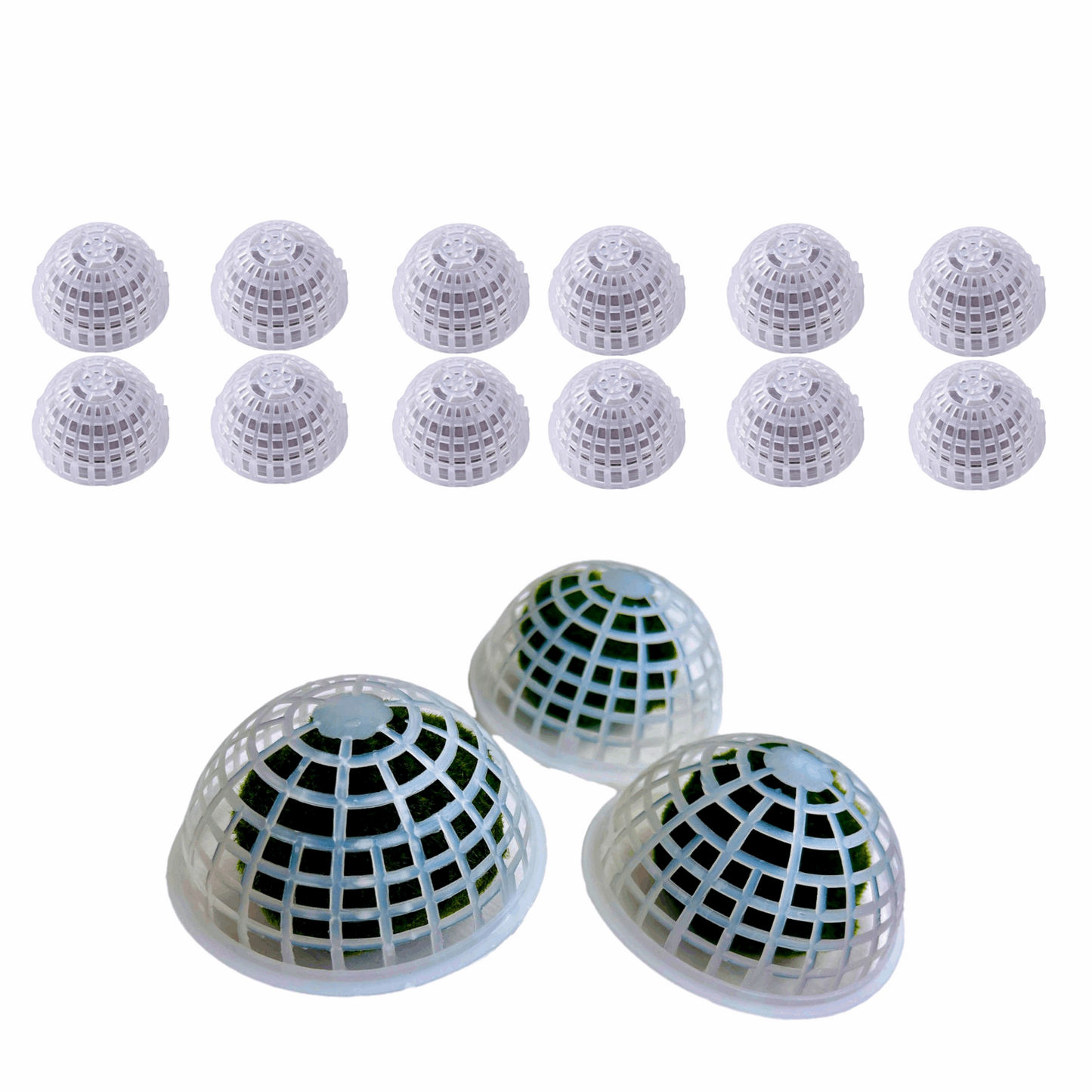 Large Decorative Balls Moss Balls Aquarium Holder 80mm Decorative Ball