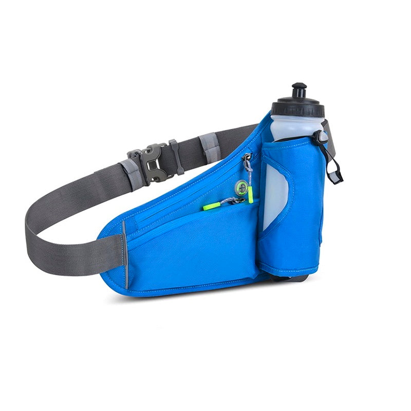 Fanny Pack with Water Bottle Holder, Hydration Running Belt for Men Women Adjustable Strap Waist Bag Suitable for Hiking Running Walking Jogging Camping (Bottle Not Included) - Moss Artistry