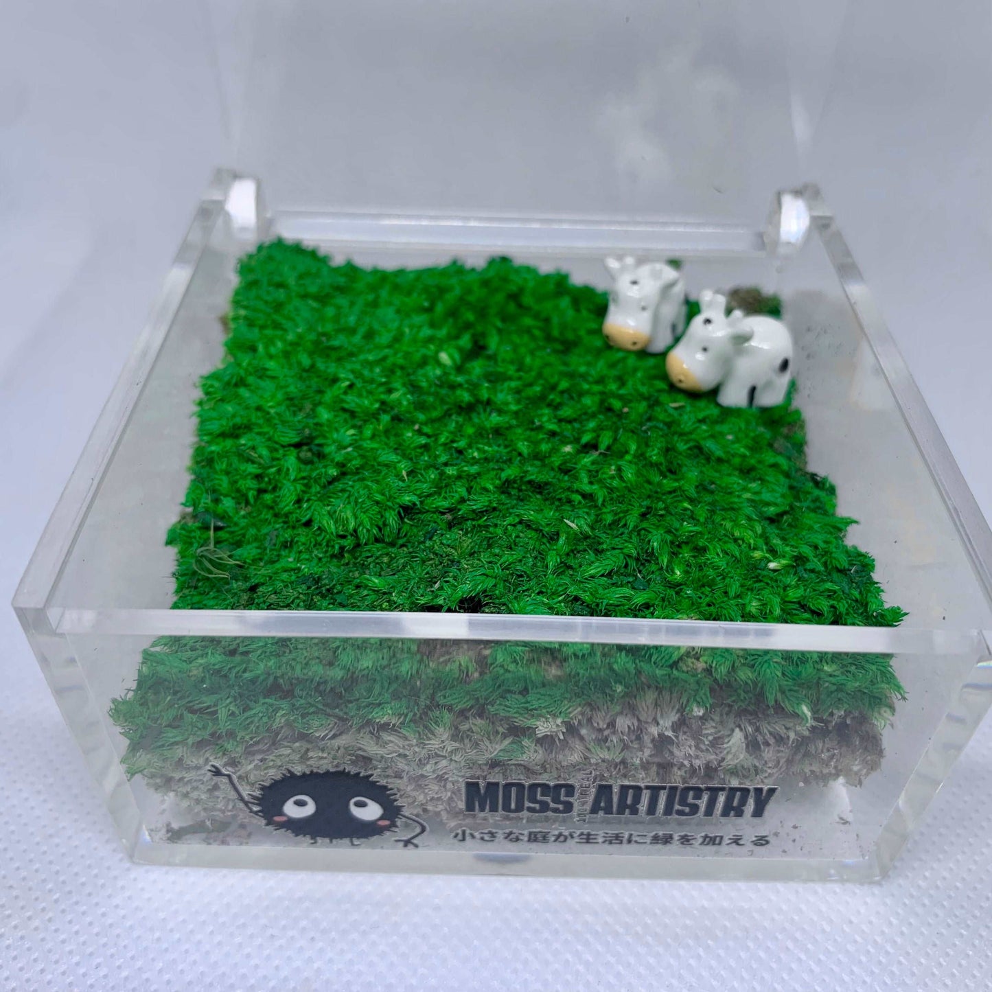 Table Decor Mini Sheep Decoration Micro Landscape Lawn Handmade