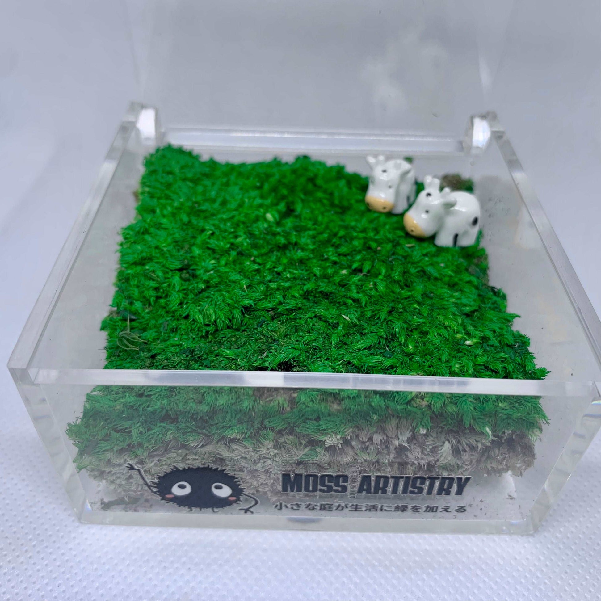 Table Decor Mini Sheep Decoration Micro Landscape Lawn Handmade