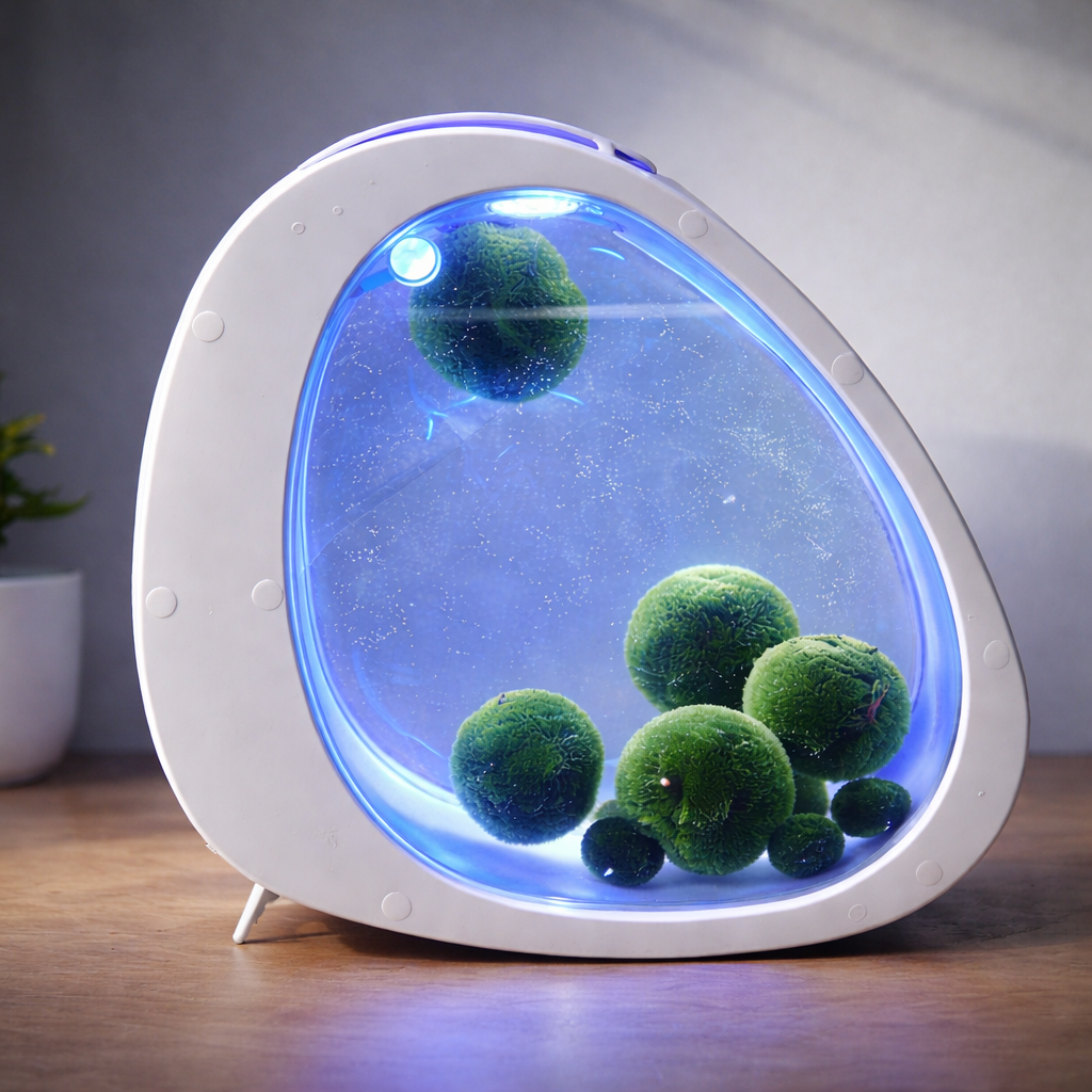Self-Circulating Eco Aquarium Marimo Sets (Marimo Included)