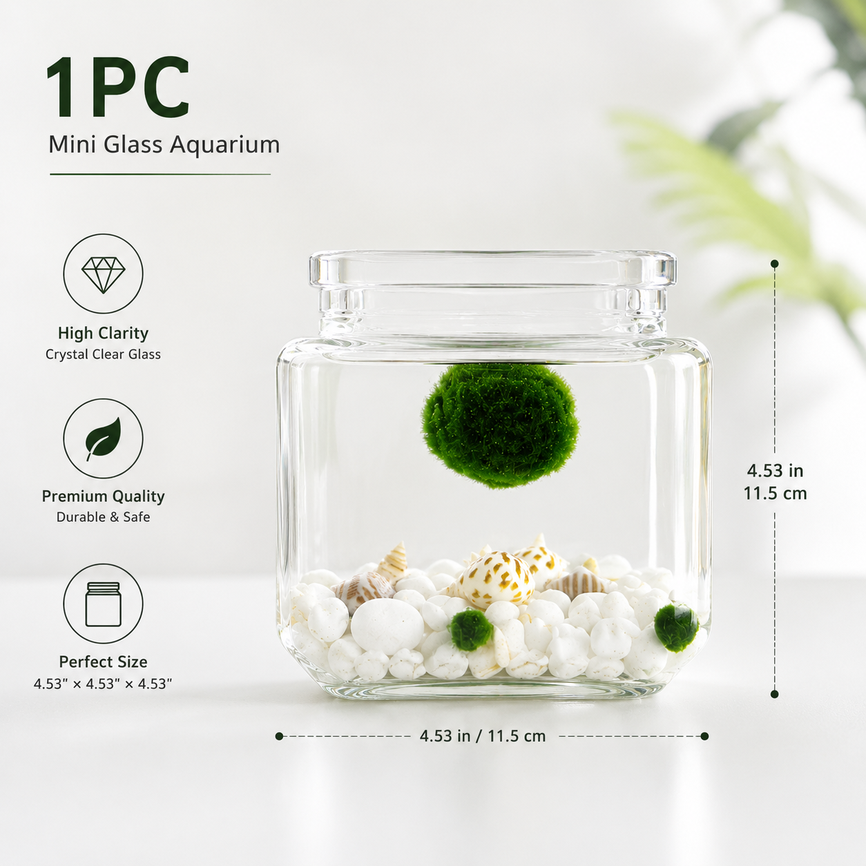 800ml Glass Container 1-Quart Jars with Glass Lids